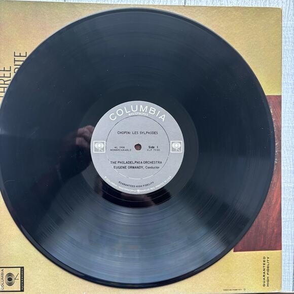 Vintage The Three Favorite Ballets By Chopin and Delibes - Picture 2 of 6